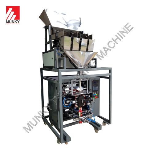 Four Head Linear Weigher with Collar Bagger (upto 1kg)